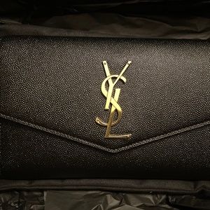Saint Laurent Uptown Wallet on Chain